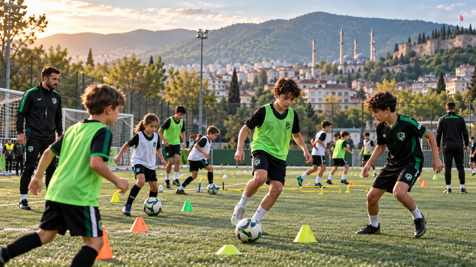 Doburca Spor Kulübü altyapı antrenmanı temsili görseli